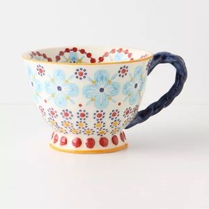 Anthropologie oversized teacup style mug
